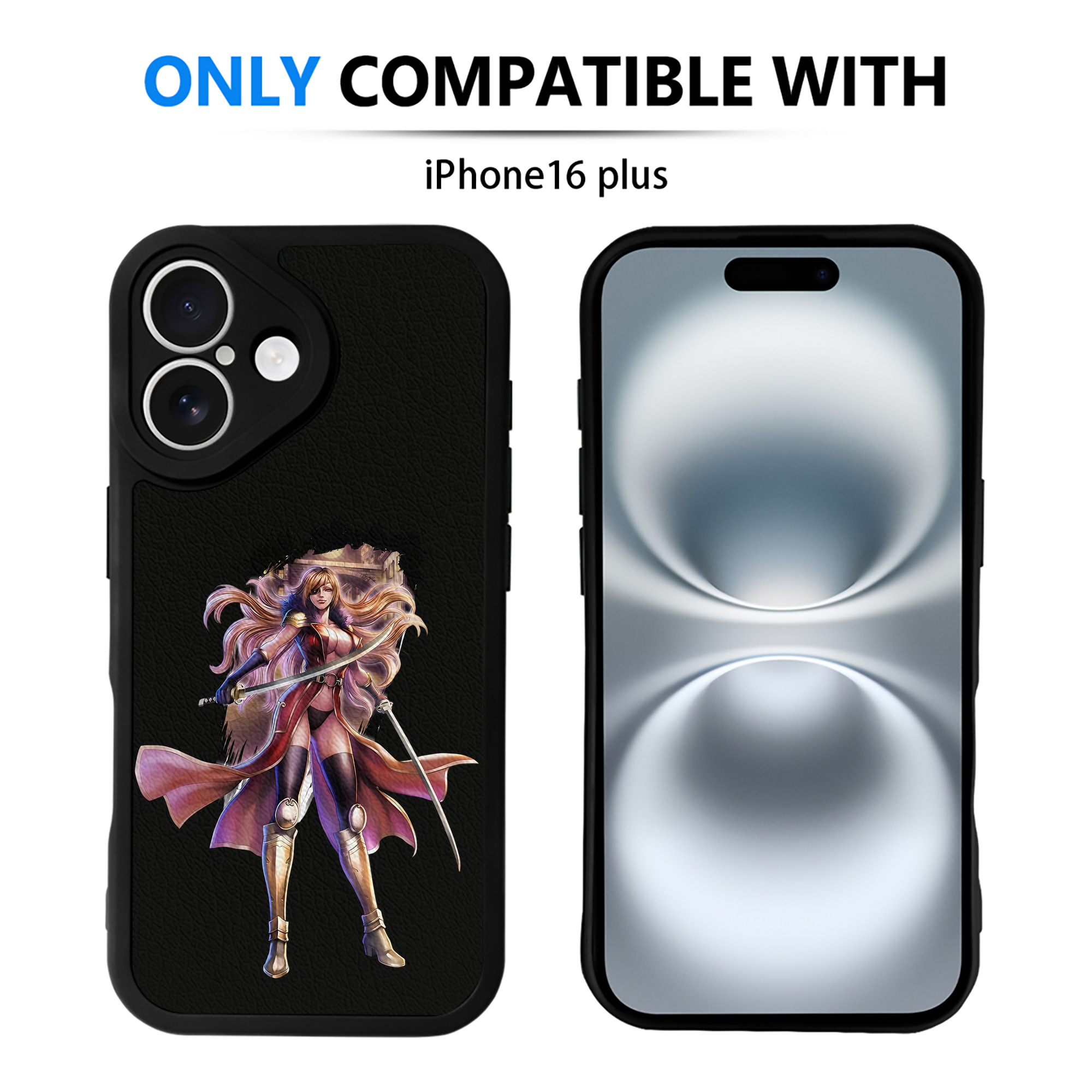 （画像用） 北斗の拳 Fist of the North Star 【iPhone 16シリーズ対応】シリコンスマホケース（レザー調） 材質：シリコン